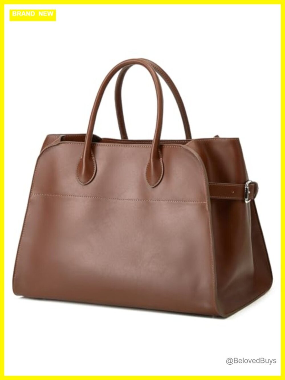 Vegan Leather Tote Bag Large Top-handle Satchel Work Purse